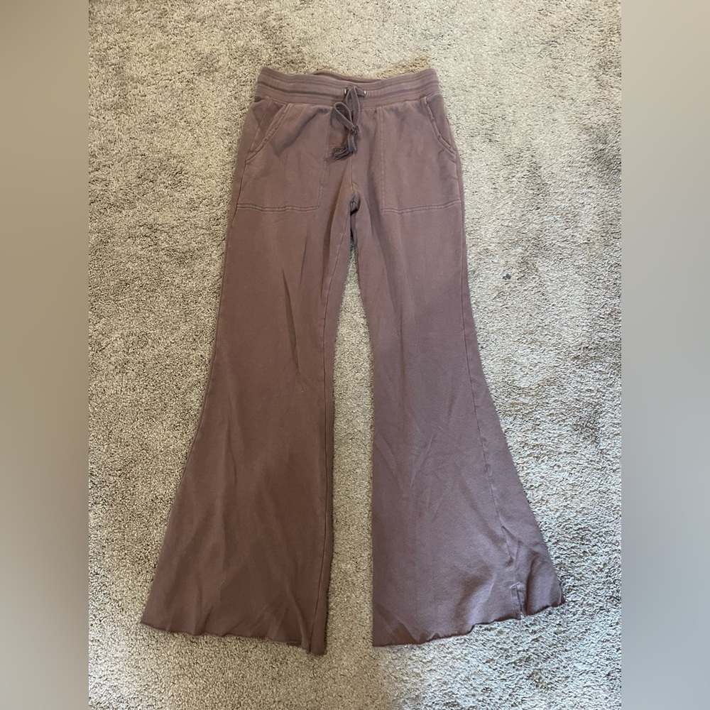 Aerie Brown Flare pants